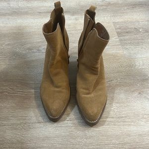 Lightly worn Franco Sarto Heeled Boots